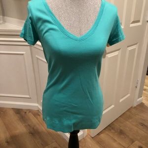 Lilly Pulitzer Women's V-Neck Top Shirt M NWOT